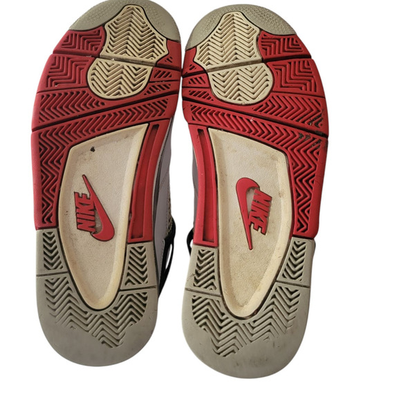 Nike Air Jordan 4 Retro Fire Red 2020 Men Sneakers Size 8.5 - Picture 6 of 8